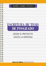 Cover von Escritura de tesis de posgrado