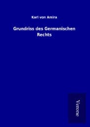 Cover von Grundriss des Germanischen Rechts
