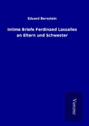 Cover von Intime Briefe Ferdinand Lassalles an Eltern und Schwester