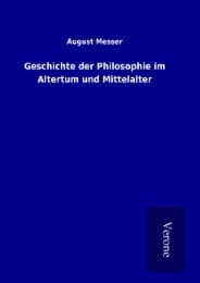 Cover von Geschichte der Philosophie im Altertum und Mittelalter