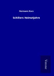 Cover von Schillers Heimatjahre
