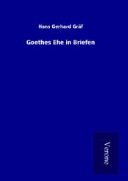 Cover von Goethes Ehe in Briefen
