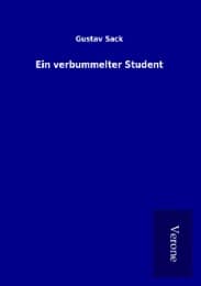 Cover von Ein verbummelter Student