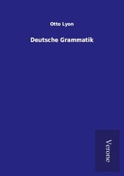 Cover von Deutsche Grammatik
