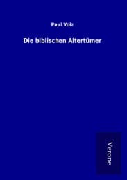Cover von Die biblischen Altertümer