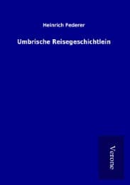 Cover von Umbrische Reisegeschichtlein
