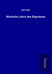 Cover von Römische Lehre des Eigentums
