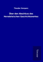 Cover von Über den Abschluss des Herodoteischen Geschichtswerkes