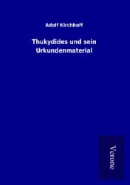Cover von Thukydides und sein Urkundenmaterial