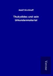 Cover von Thukydides und sein Urkundenmaterial