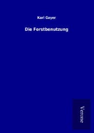Cover von Die Forstbenutzung