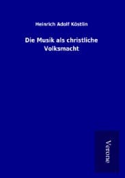 Cover von Die Musik als christliche Volksmacht
