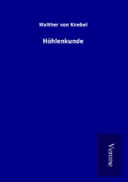 Cover von Höhlenkunde