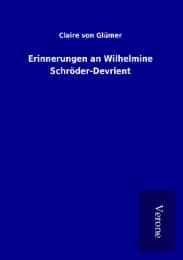 Cover von Erinnerungen an Wilhelmine Schröder-Devrient