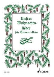 Cover von Unsere Weihnachtslieder - Gitarre