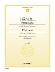Cover von Passacaglia g-Moll / Chaconne d-Moll