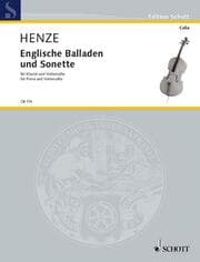 Cover von Englische Balladen und Sonette
