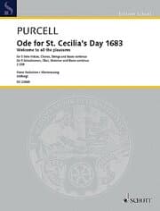 Cover von Ode for St. Cecilia's Day 1683 Z 339