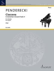 Cover von Ciaccona - In memoriam Giovanni Paolo II