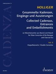 Cover von Gesammelte Kadenzen, Eingänge und Auszierungen