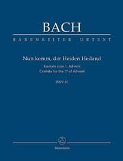 Cover von Nun komm, der Heiden Heiland BWV 61