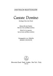 Cover von Cantate Domino (Lobsinget Gott, dem Herrn) BuxWV 12