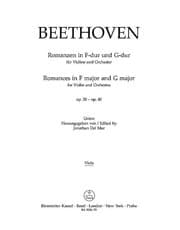 Cover von Romanzen in F-Dur und G-Dur für Violine und Orchester op. 50,40