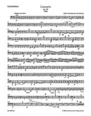 Cover von Konzert für Violine und Orchester e-Moll op. 64