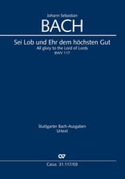 Cover von Sei Lob und Ehr dem höchsten Gut (Klavierauszug)
