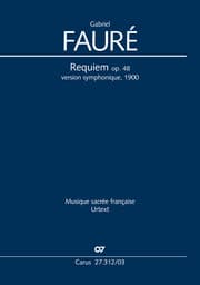 Cover von Requiem. Fassung für Sinfonieorchester (Klavierauszug)