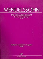 Cover von Die erste Walpurgisnacht MWV D 3