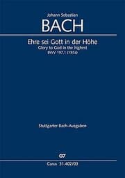 Cover von Ehre sei Gott in der Höhe (Klavierauszug)