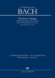 Cover von Passions-Cantate (Klavierauszug)