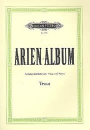 Cover von Arien-Album - Berühmte Arien für Tenor