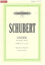 Cover von Lieder 4 - Neue Ausgabe, op. 81 bis op. 108, hohe Stimme