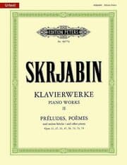 Cover von Ausgewählte Klavierwerke 2: Préludes, Poèmes und andere Stücke