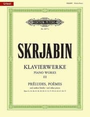 Cover von Ausgewählte Klavierwerke 3: Préludes, Poèmes und andere Stücke