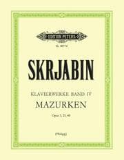 Cover von Ausgewählte Klavierwerke 4: Mazurken