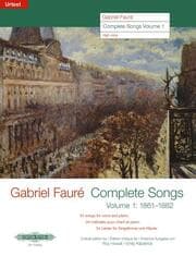 Cover von Complete Songs/Sämtliche Lieder 1: 1861-1882