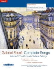 Cover von Complete Songs/Sämtliche Lieder 3: The Complete Verlaine Settings