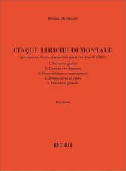 Cover von Cinque liriche di Montale