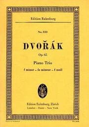 Cover von Klaviertrio f-Moll