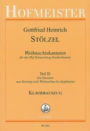 Cover von Weihnachtskantaten für den Hof Schwarzburg-Sondershausen/KlA