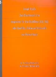 Cover von Zwei Divertimenti à tre