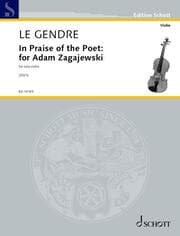 Cover von In Praise of the Poet: for Adam Zagajewski