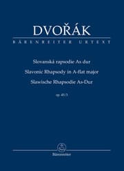 Cover von Slawische Rhapsodie As-Dur op. 45/3