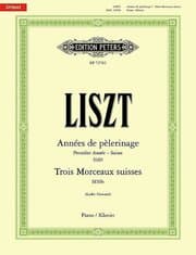 Cover von Années de Pèlerinage/Trois Morceaux suisses