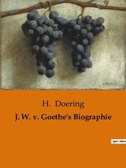 Cover von J. W. v. Goethe's Biographie