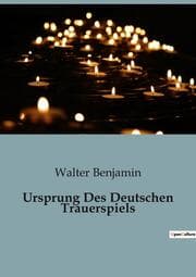 Cover von Ursprung Des Deutschen Trauerspiels