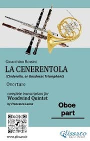 Cover von Oboe part of 'La Cenerentola' for Woodwind Quintet